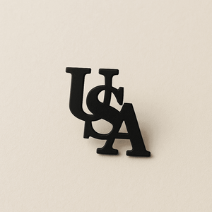 Stylish letter brooches for personalization – alphabet initials accessory for outfits