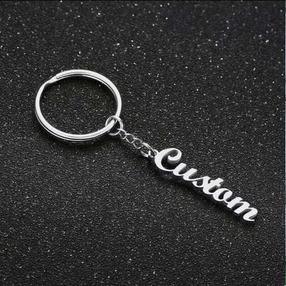 Keychain For Bike And Car Custom Name Keyring