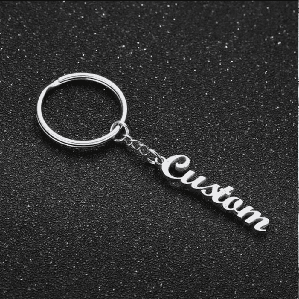 Keychain For Bike And Car Custom Name Keyring