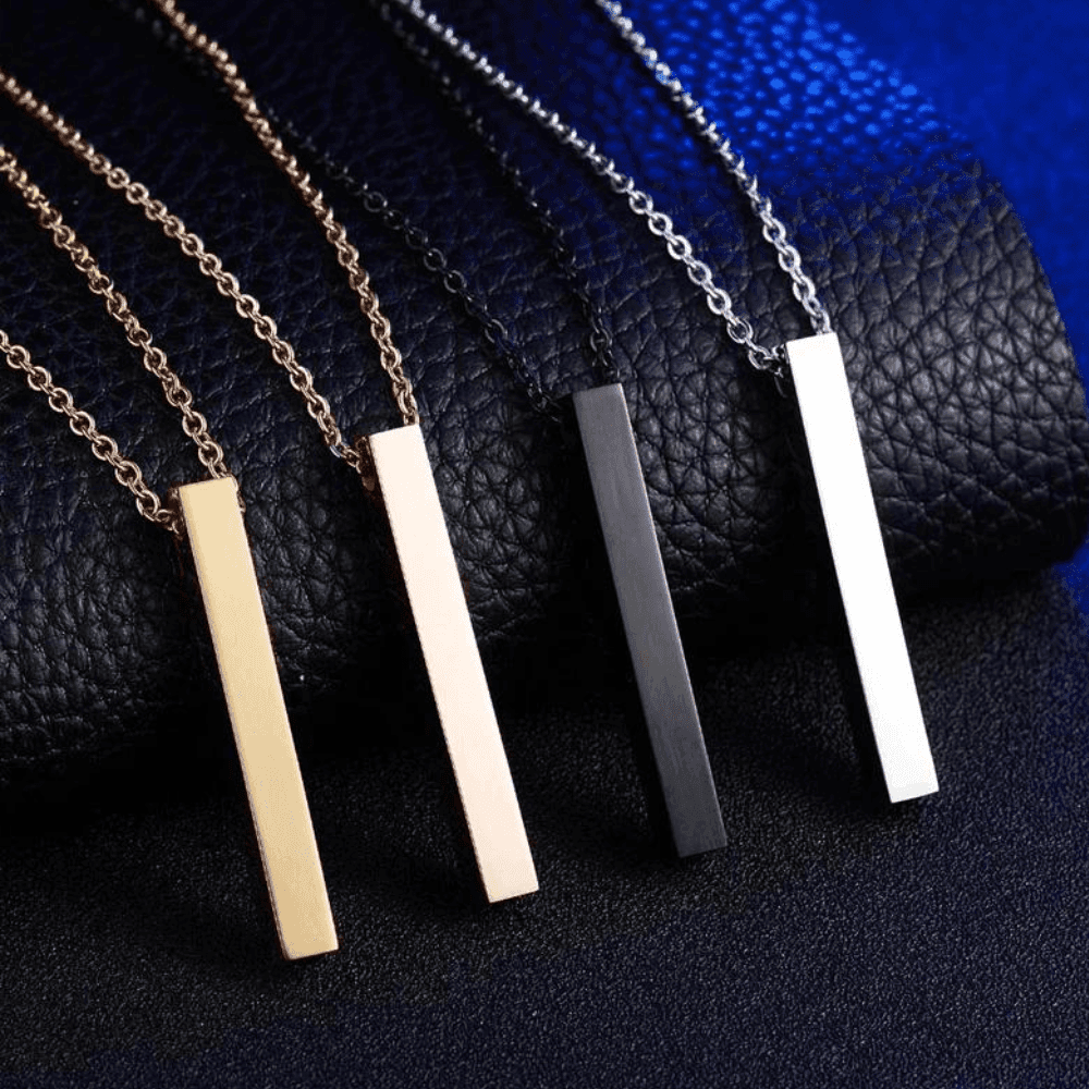 Simple Bar Necklace Jewellery