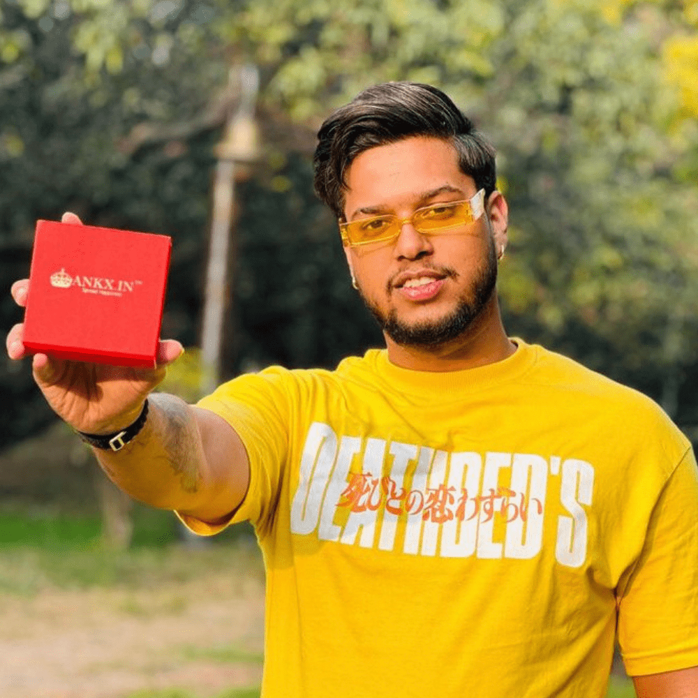 Rectangle Necklace For Men - Minimal Men Jewellery