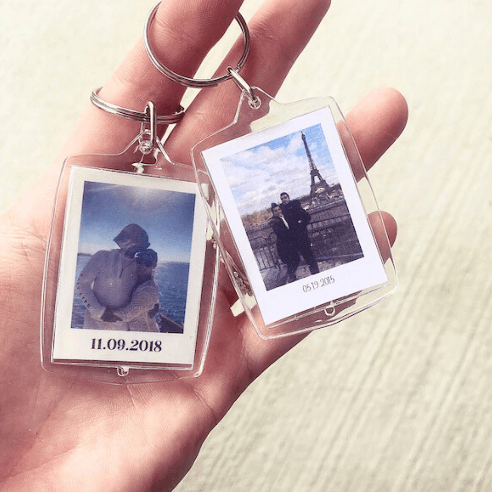 Photo Stamp Keychain Acrylic UV