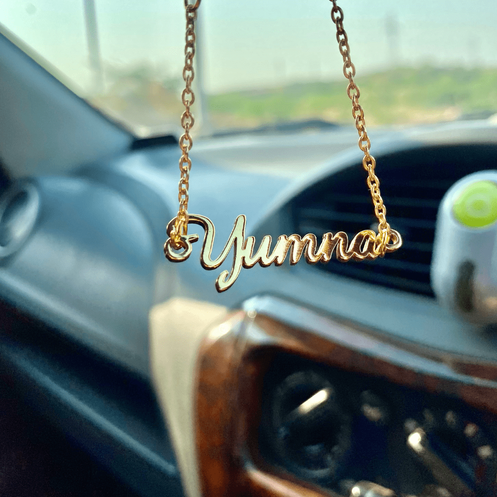 Custom Name Pendant Car Hanging for dashboard