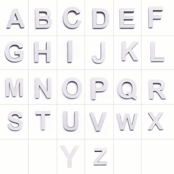 925 silver initial necklace with elegant letters featuring a polished finish for personalized style