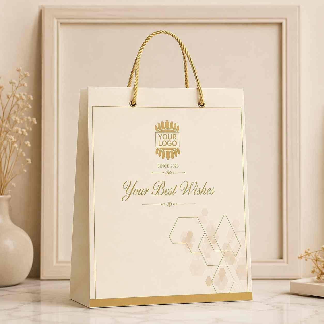 custom paperbags with personalized logo bulk order