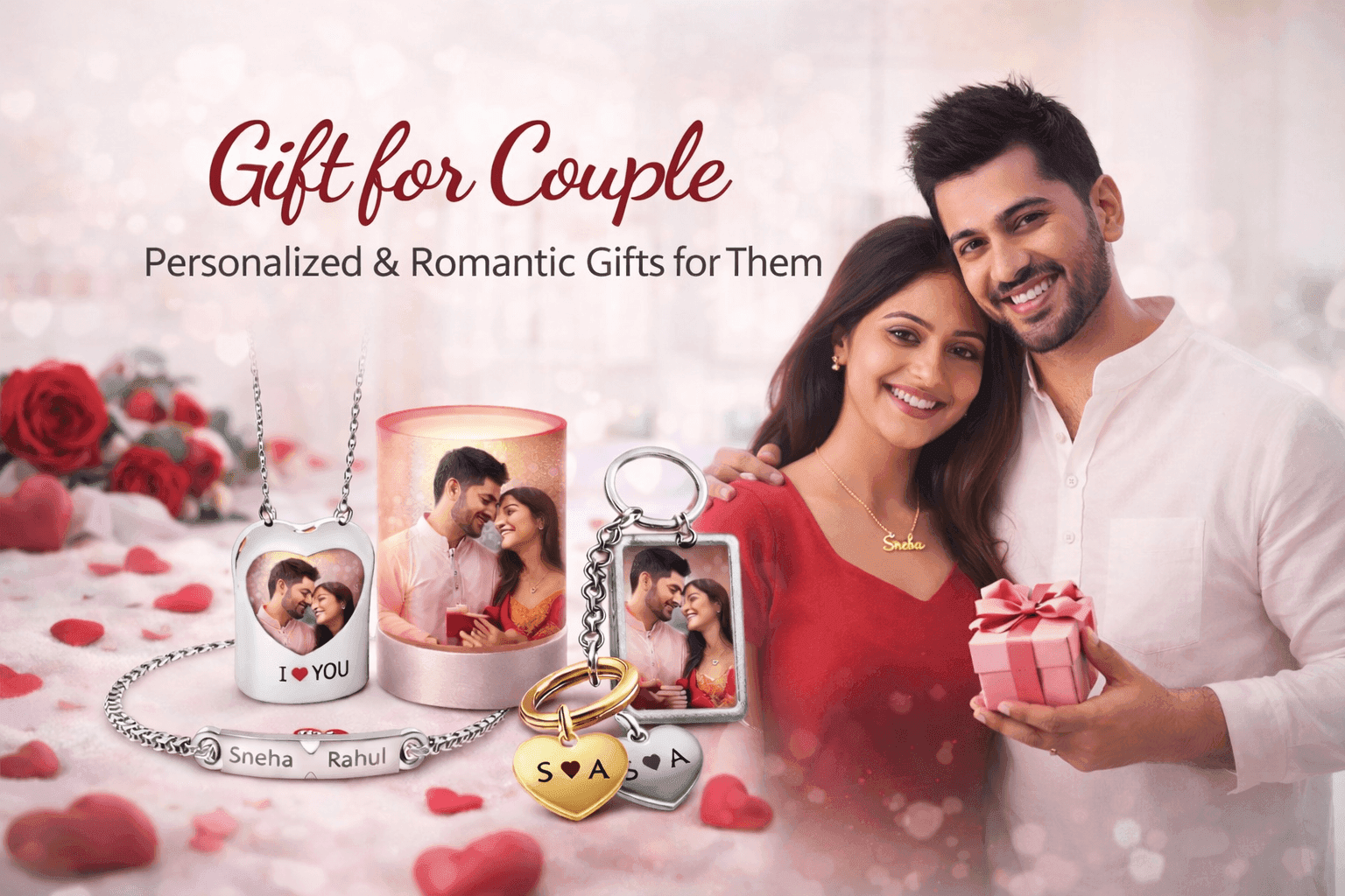 Personalized Valentine’s Day gifts for couples by ANKX