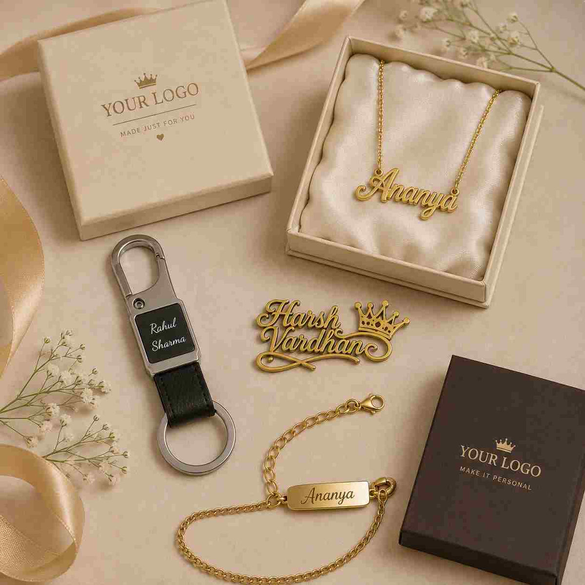 BULK GIFTS, KEYCHAINS, BRACELET, NECKLACE 