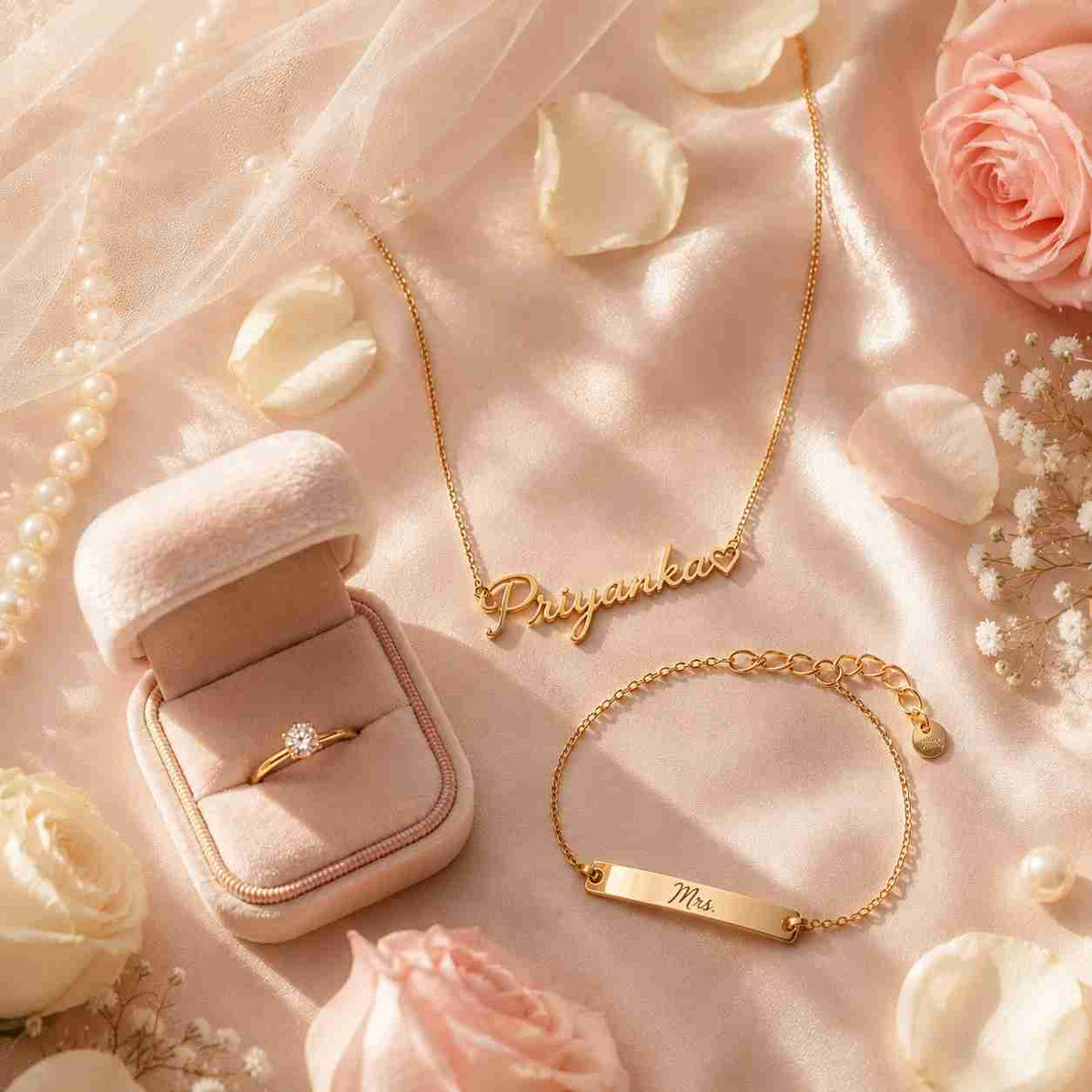 Bride-to-Be Gifts Online India, Ankx, rings, bracelets