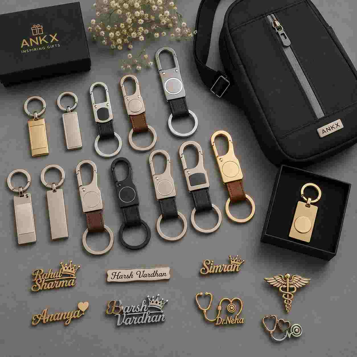 Business Logo Gifts | Custom Branded Keychains & Pins | ANKX, 