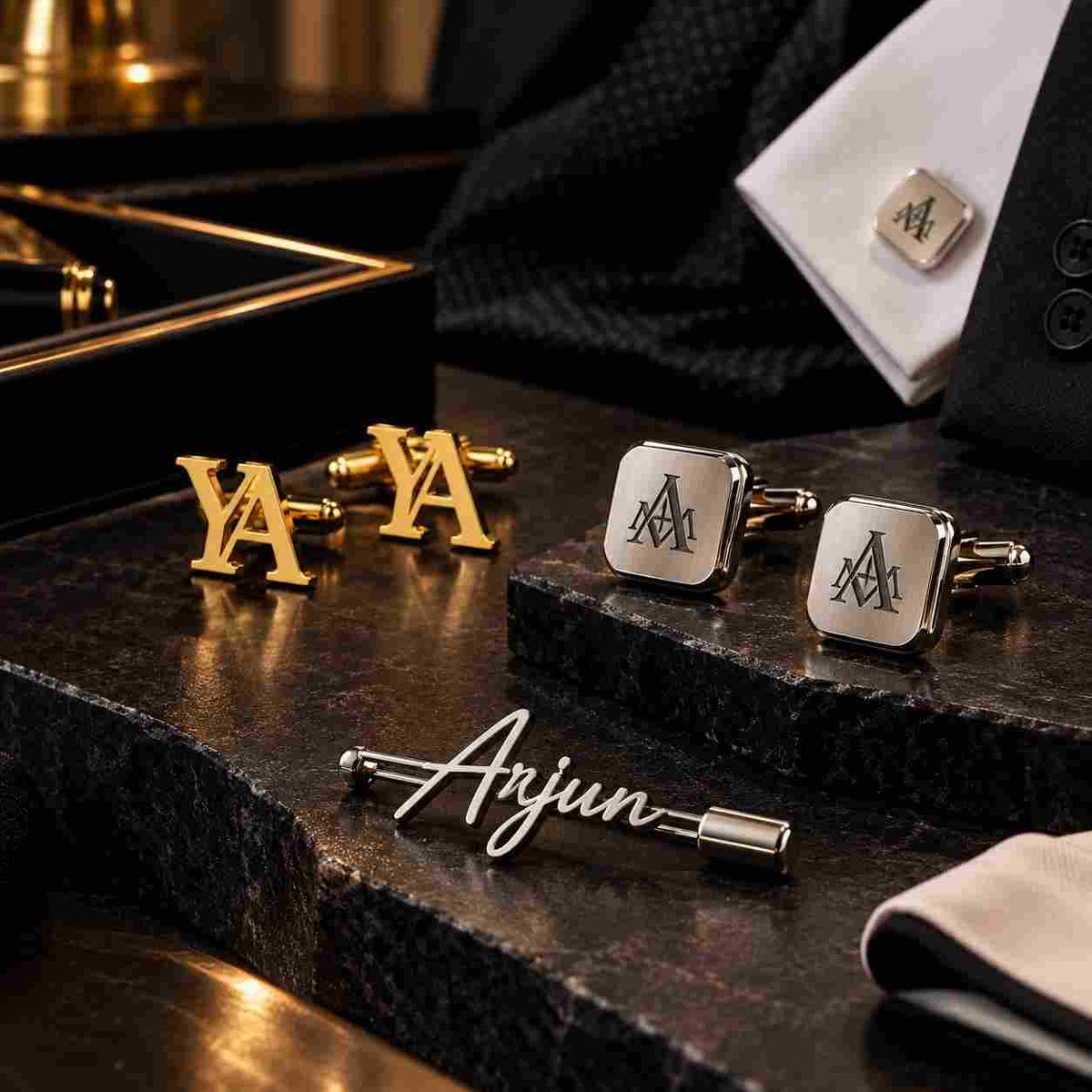 cufflinks for men custom gifts and proffessional look , order now from ankx, personalized cufflinks