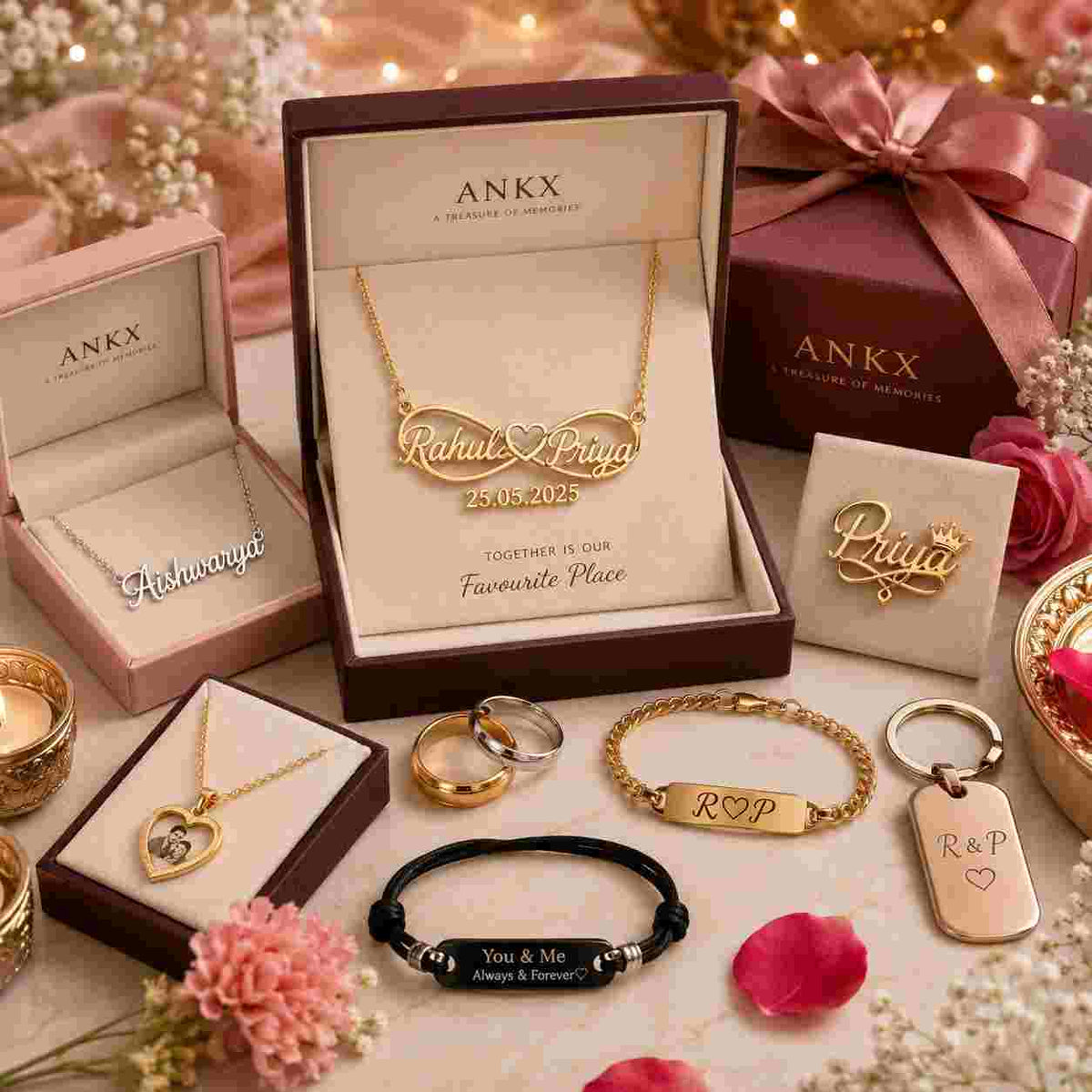 gift , engagement , ceremony, bulk gifts, ankx, custom jewelery, rings, 