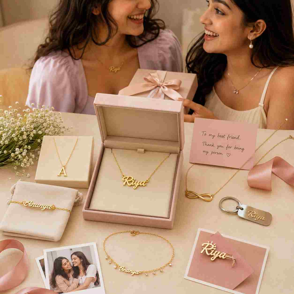 gifts ideas, gifts for bestfriend, gifts,ankx,order, custom , jewellery, personalised gifts