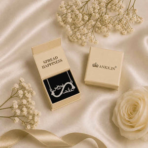 Custom Couple Urdu Name Necklace in Gold – Personalized Urdu Name Jewelry for Couples, Custom Gold Name Pendant Gift for Him and Her by ANKX 