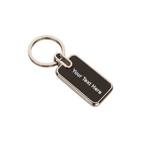 ( Pack of 10 ) Metal Keychain For Bike And Car Custom Name Keyring Keychain